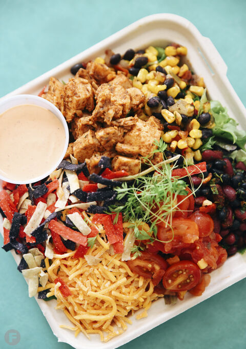 Thelma's Kitchen southwest salad